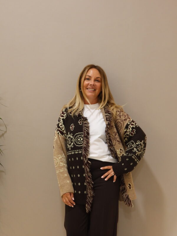 Cardigan Bandana - Kontatto 3M1851