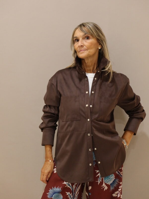 Camicia Suede - Manila Grace CO20PU
